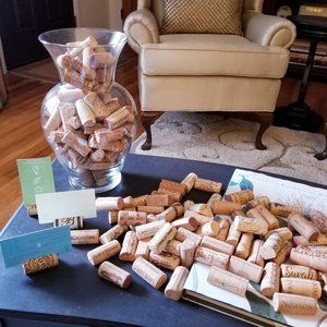 Wine Cork Place Card Holders
